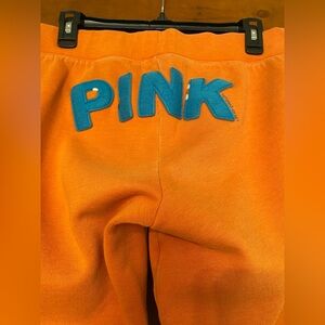PINK VICTORIA SECRET SWEATPANTS Y2K